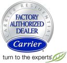 Carrier Factory Authorized Dealer logo
